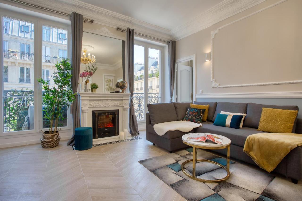 Charmant 100M2 Avec 3Ch - Romantique Centre Ville París Exterior foto